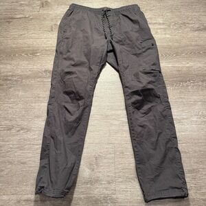 Municipal Pants Mens Medium Gray Ripstop Sport Utility Jogger Cotton 30x29 Adult